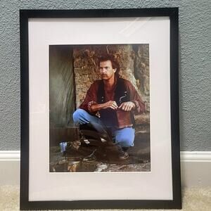 Rare Kevin Costner Signed Autograph Dances With Wolves 11X14 Framed & Matted COA